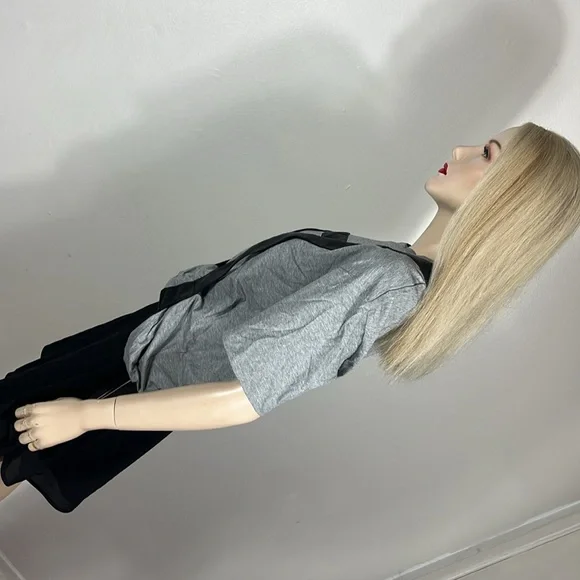 Comme des Garçons Gray and Black Top - Picture 5 of 11